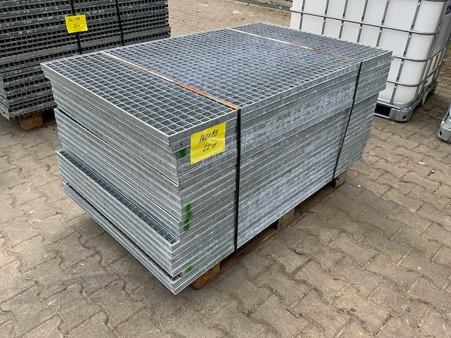 Stalen roostervloer 1400/1440x880mm (22x) - afbeelding 3 van  7