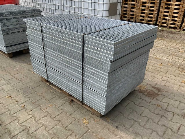 Stalen roostervloer 1400/1440x880mm (26x) - afbeelding 1 van  2