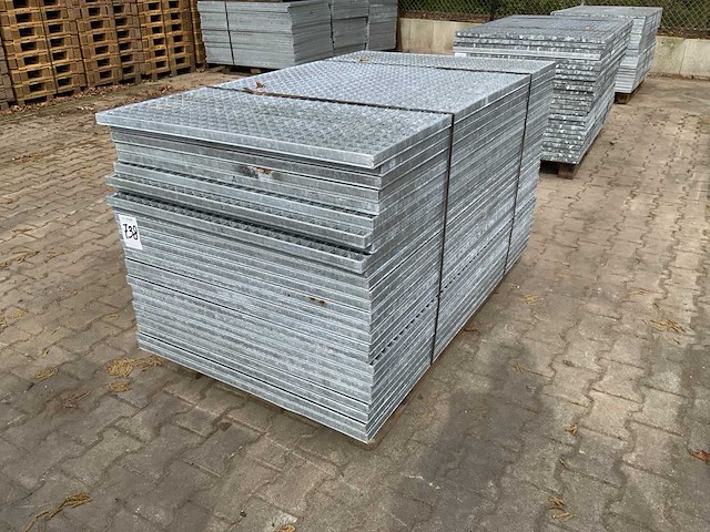 Stalen roostervloer 1400/1440x880mm (26x) - afbeelding 5 van  7