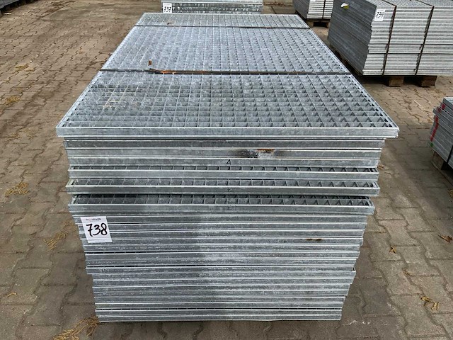 Stalen roostervloer 1400/1440x880mm (26x) - afbeelding 7 van  7