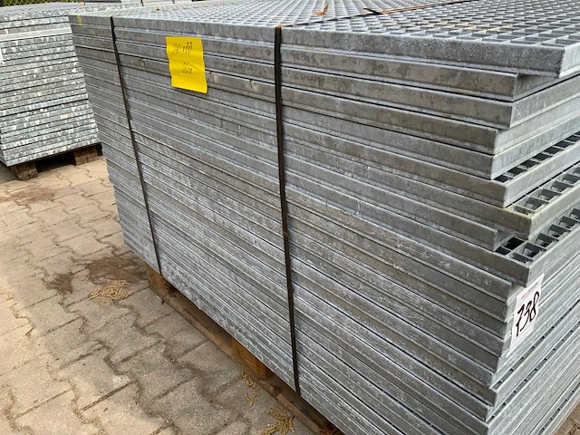 Stalen roostervloer 1400/1440x880mm (26x) - afbeelding 4 van  7