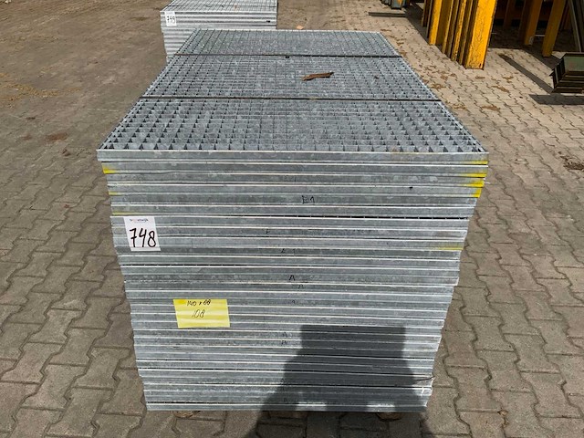 Stalen roostervloer 1400/1440x880mm (30x) - afbeelding 2 van  7
