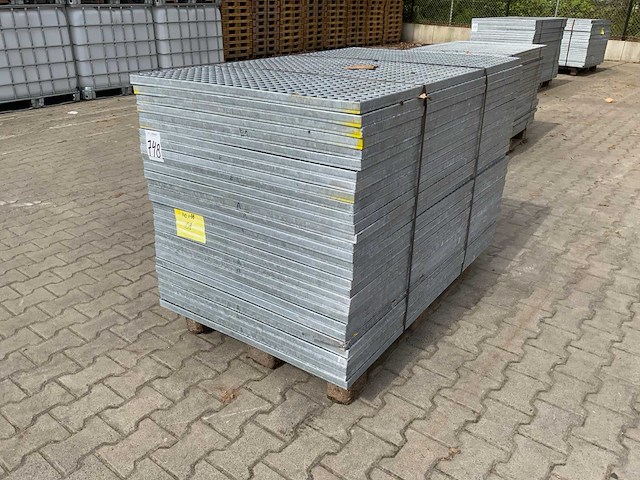 Stalen roostervloer 1400/1440x880mm (30x) - afbeelding 2 van  6