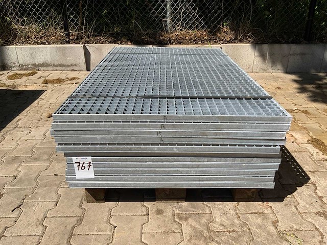 Stalen roostervloer 1400x880mm (11x) - afbeelding 2 van  2