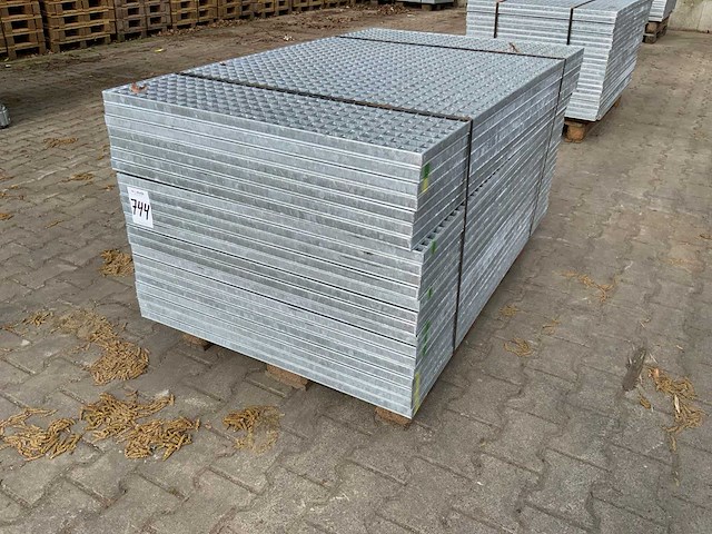 Stalen roostervloer 1400x880mm (22x) - afbeelding 1 van  7