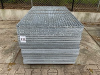 Stalen roostervloer 1400x880mm (24x) - afbeelding 2 van  2