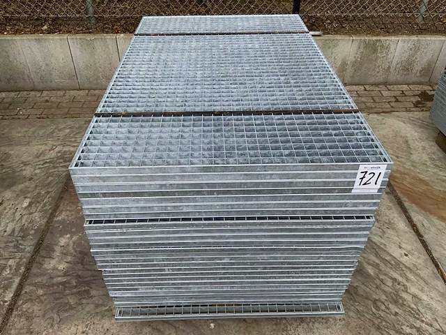 Stalen roostervloer 1400x880mm (25x) - afbeelding 1 van  2