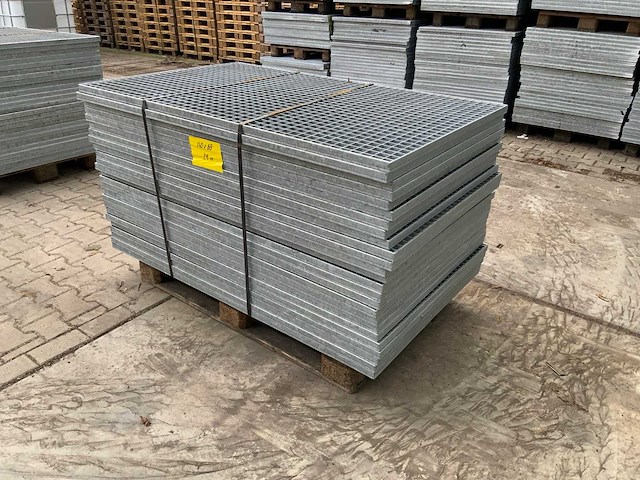 Stalen roostervloer 1400x880mm (25x) - afbeelding 1 van  3