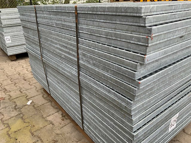 Stalen roostervloer 1400x880mm (25x) - afbeelding 1 van  1