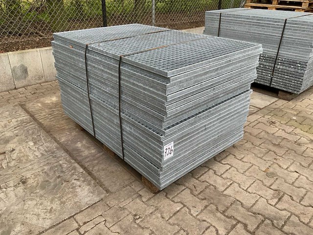 Stalen roostervloer 1400x880mm (25x) - afbeelding 1 van  7