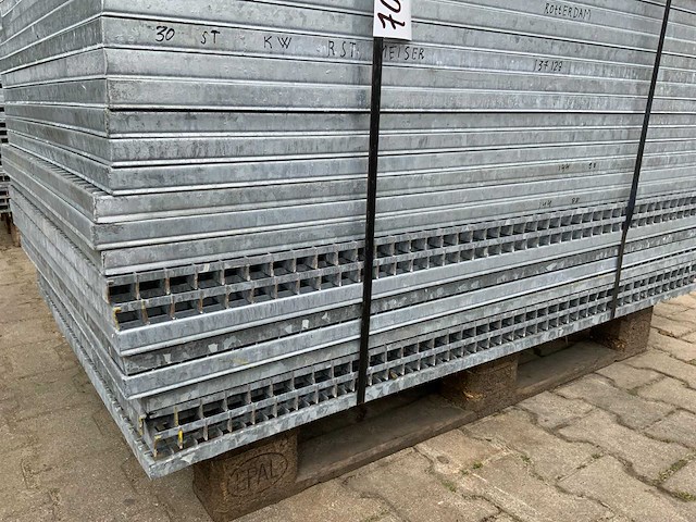 Stalen roostervloer 1400x880mm (26x) - afbeelding 5 van  7