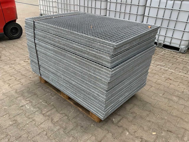 Stalen roostervloer 1400x880mm (26x) - afbeelding 2 van  5