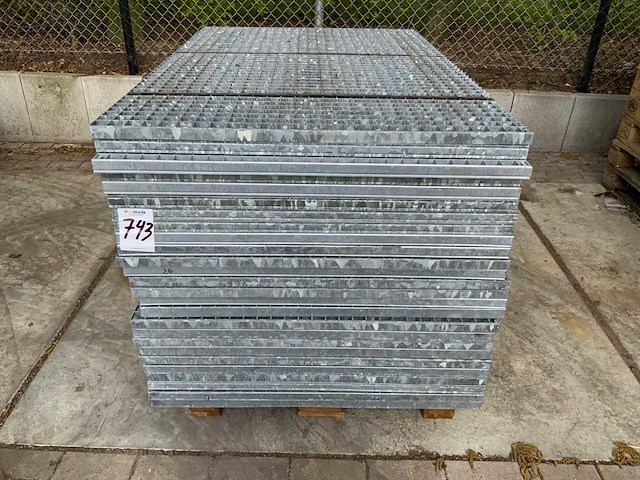 Stalen roostervloer 1400x880mm (26x) - afbeelding 3 van  4