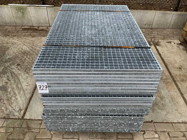 Stalen roostervloer 1400x880mm (26x) - afbeelding 1 van  1