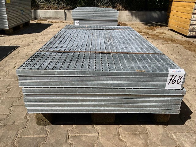 Stalen roostervloer 1400x880mm (8x) - afbeelding 5 van  7