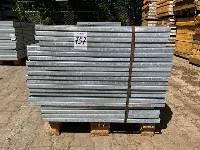 Stalen roostervloer 1400x880x30mm (21x) - afbeelding 4 van  6