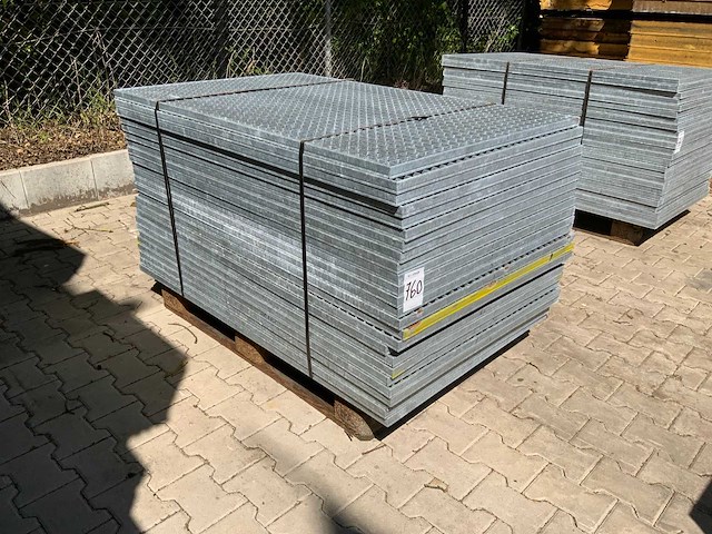 Stalen roostervloer 1400x880x30mm (25x) - afbeelding 1 van  7