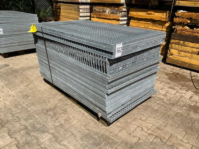 Stalen roostervloer 1400x880x30mm (26x) - afbeelding 1 van  7