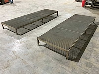 Stalen roostervloer (2x) - afbeelding 2 van  7