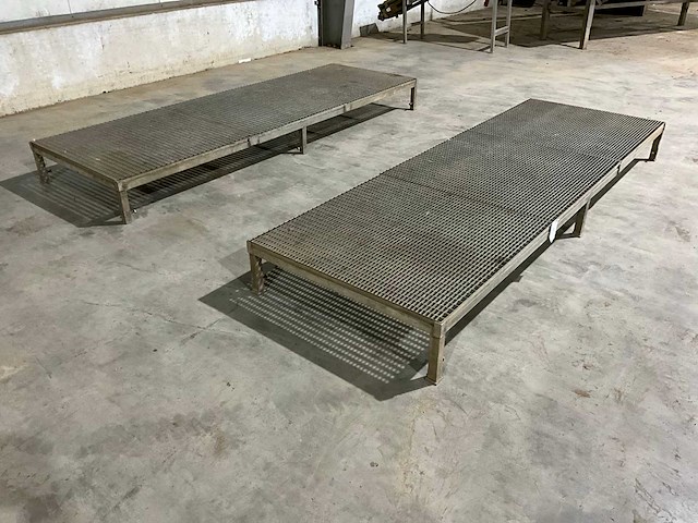Stalen roostervloer (2x) - afbeelding 4 van  7