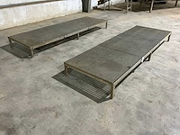 Stalen roostervloer (2x) - afbeelding 4 van  7