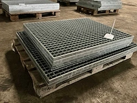 Stalen roostervloer (6x)