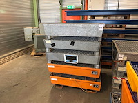 Stalen roostervloer met opvangbak (5x) - afbeelding 1 van  7