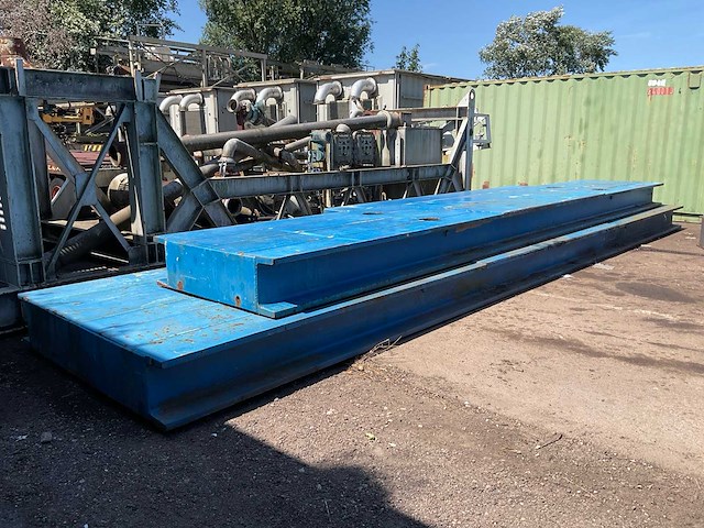 Stalen schooten/platform (2x) - afbeelding 1 van  4