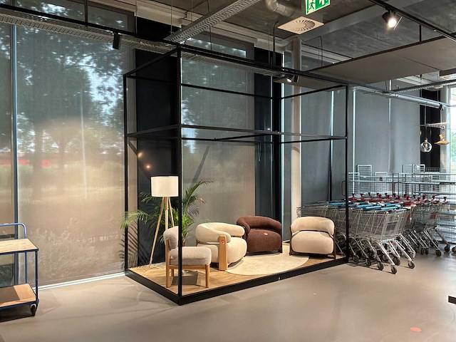 Stalen showroom kubus - afbeelding 1 van  10