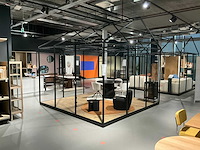 Stalen showroom paviljoen open - afbeelding 1 van  5
