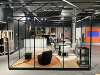 Stalen showroom paviljoen open - afbeelding 2 van  5