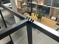 Stalen showroom paviljoen open - afbeelding 5 van  5