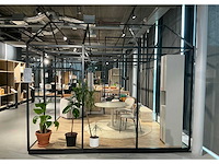 Stalen showroom paviljoen open - afbeelding 2 van  5