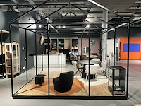 Stalen showroom paviljoen open - afbeelding 2 van  5