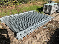 Stalen spijlenhekwerk (7x) - afbeelding 1 van  5