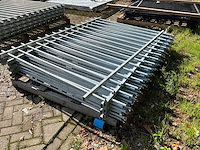 Stalen spijlenhekwerk (7x) - afbeelding 4 van  5