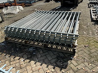 Stalen spijlenhekwerk (9x) - afbeelding 3 van  6