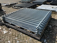 Stalen spijlenhekwerk (9x) - afbeelding 4 van  6