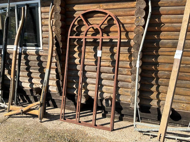 Stalen stalraamframe (2x) - afbeelding 1 van  3