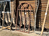 Stalen stalraamframe (2x)