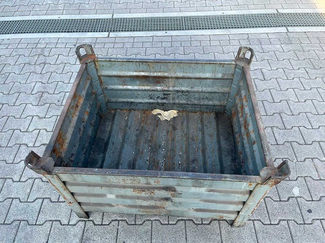 Stalen stapelbak 1000x800x600mm (10x) - afbeelding 6 van  11