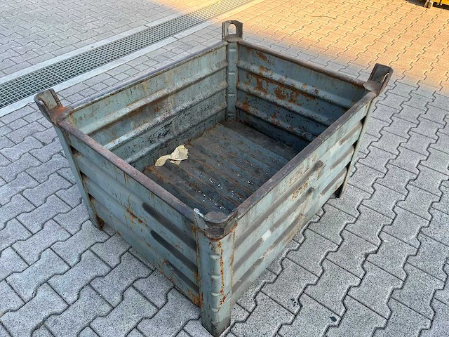 Stalen stapelbak 1000x800x600mm (10x) - afbeelding 7 van  11
