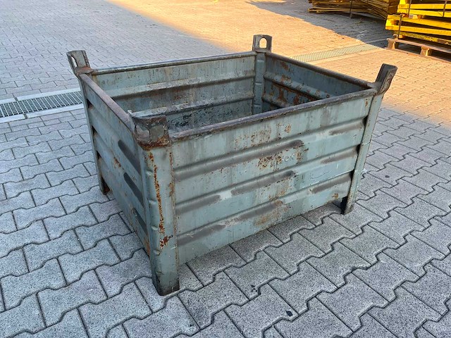 Stalen stapelbak 1000x800x600mm (10x) - afbeelding 1 van  11