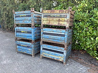 Stalen stapelbak 100x80x50cm (6x) - afbeelding 1 van  5