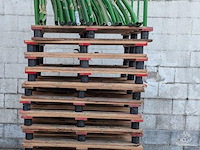 Stalen stapelframe op houten pallet - 3 stuks - afbeelding 4 van  4