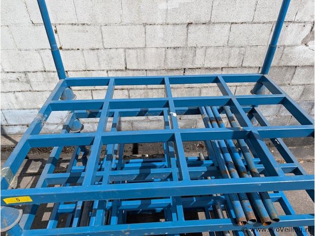 Stalen stapelracks - aantal 5 stuks - afbeelding 4 van  4