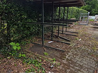 Stalen stelling met dak - afbeelding 3 van  5