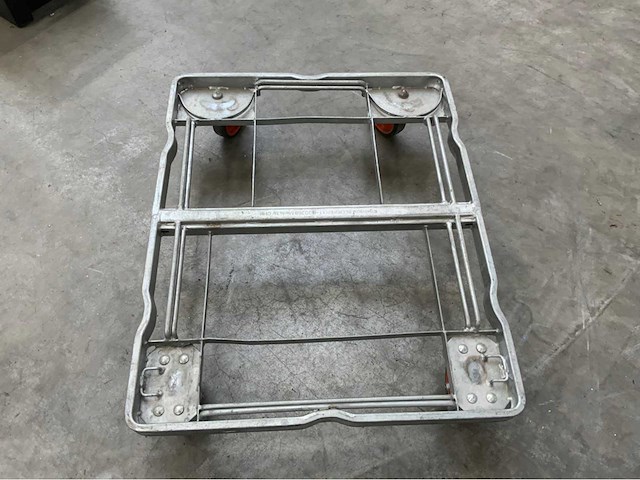 Stalen transport dolly 840x680mm (10x) - afbeelding 9 van  13