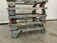 Stalen transport dolly 840x680mm (10x) - afbeelding 12 van  13