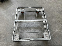 Stalen transport dolly 840x680mm (10x) - afbeelding 5 van  5